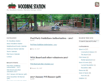 Tablet Screenshot of mywoodbinestation.com